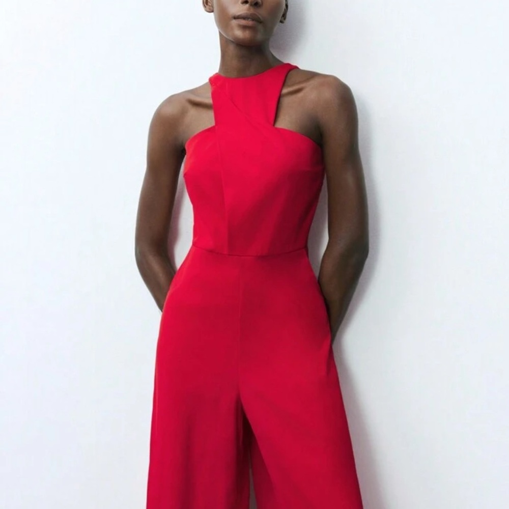Elegant Red Jumpsuit from SHEIN